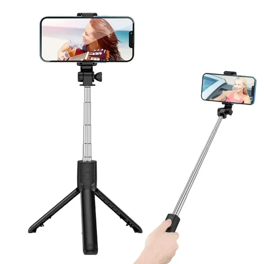 360 Rotation Selfie Stick Phone Holder Tripod Photo Pole Multi Mode Camera Material Retractable Cell Phone Stand Selfie Artifact