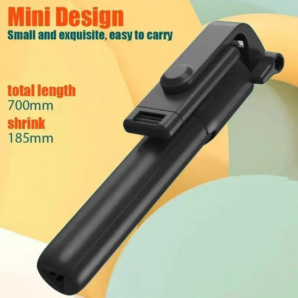 360 Rotation Selfie Stick Phone Holder Tripod Photo Pole Multi Mode Camera Material Retractable Cell Phone Stand Selfie Artifact